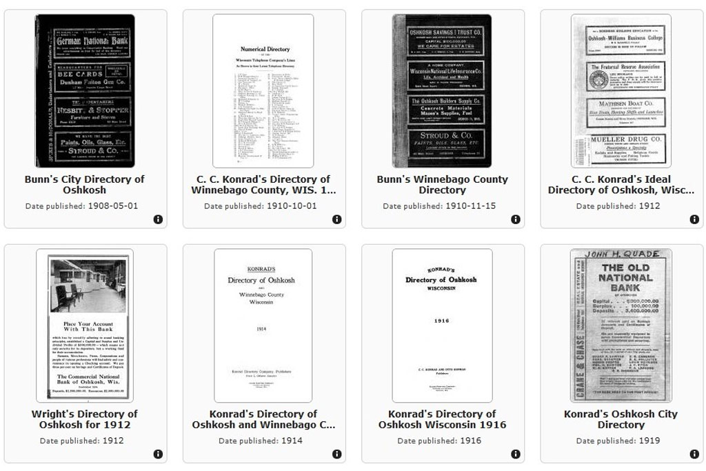 Digital Collections Winnefox Library System